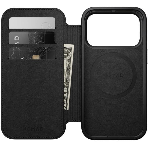 Nomad Modern Leather Folio brown - iPhone 18 Pro/17 Pro