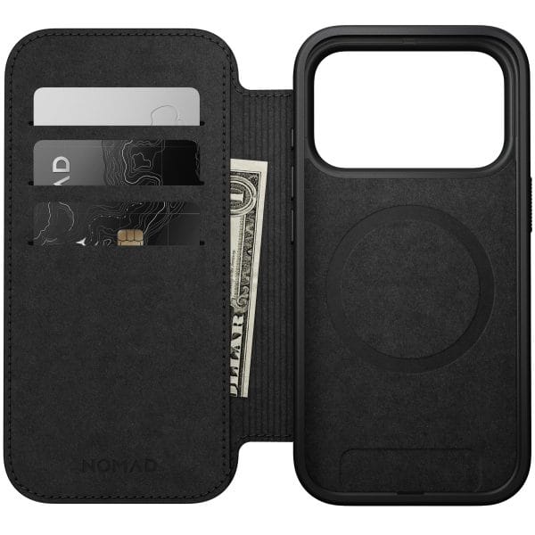 Nomad Modern Leather Folio english tan - iPhone 18 Pro/17 Pro