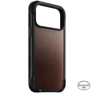 Θήκη iPhone 18 Pro Max / 17 Pro Max Nomad Rugged Leather Case Rustic Brown Horween
