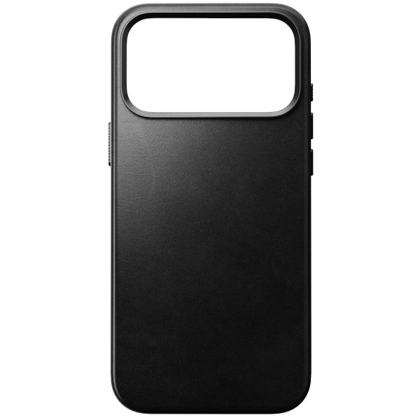 Nomad Traditional Leather Case black (Horween) - iPhone 18 Pro Max/17 Pro Max