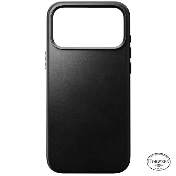 Nomad Traditional Leather Case black (Horween) - iPhone 18 Pro Max/17 Pro Max