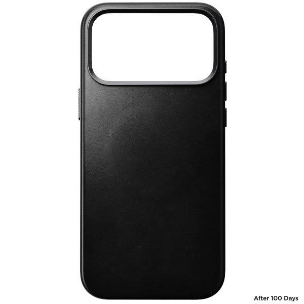 Nomad Traditional Leather Case black (Horween) - iPhone 18 Pro Max/17 Pro Max
