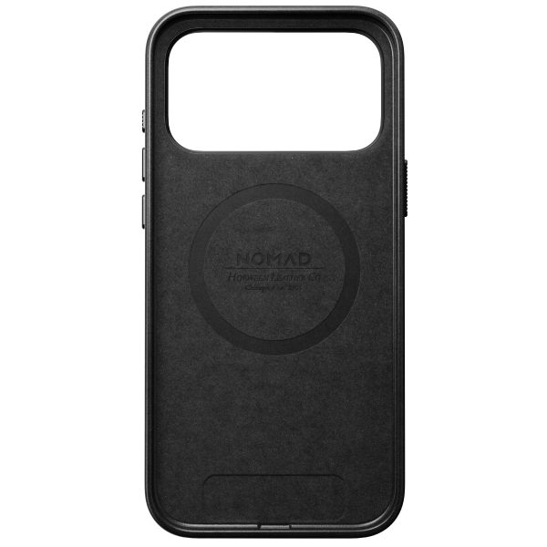 Nomad Traditional Leather Case black (Horween) - iPhone 18 Pro Max/17 Pro Max