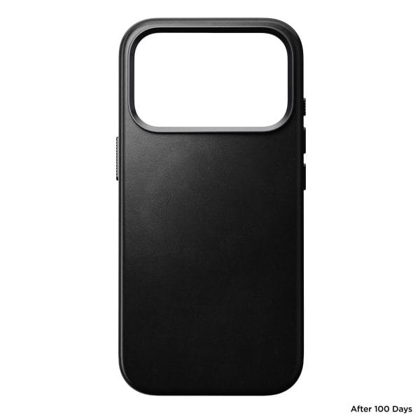 Nomad Traditional Leather Case black (Horween) - iPhone 18 Pro/17 Pro