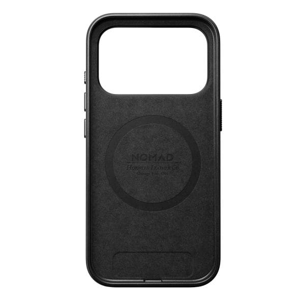 Nomad Traditional Leather Case black (Horween) - iPhone 18 Pro/17 Pro