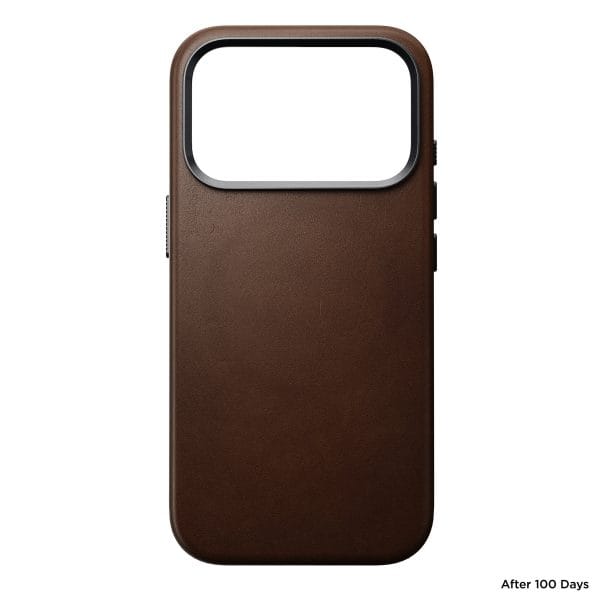 Nomad Traditional Leather Case brown - iPhone 18 Pro/17 Pro
