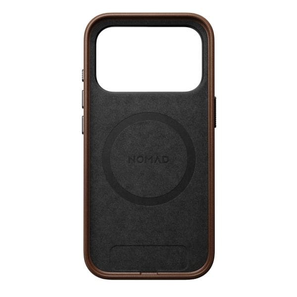 Nomad Traditional Leather Case brown - iPhone 18 Pro/17 Pro