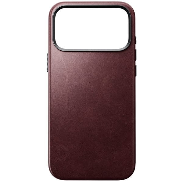 Nomad Traditional Leather Case burgundy (Horween) - iPhone 18 Pro Max/17 Pro Max
