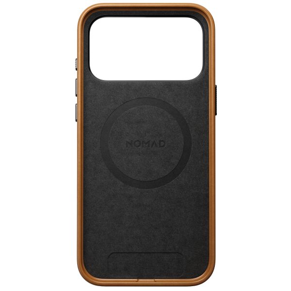 Nomad Traditional Leather Case english tan - iPhone 18 Pro Max/17 Pro Max