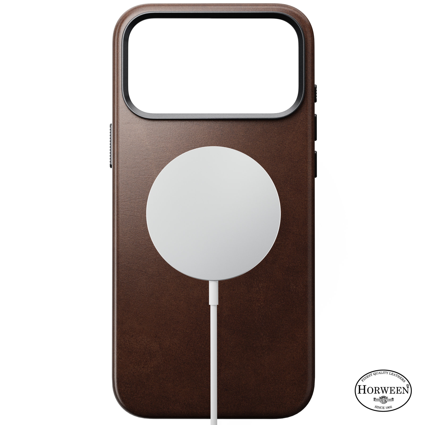 Nomad Traditional Leather Case rustic brown (Horween) - iPhone 18 Pro Max/17 Pro Max