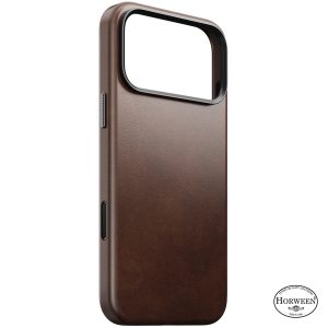 Nomad Traditional Leather Case rustic brown (Horween) - iPhone 18 Pro Max/17 Pro Max