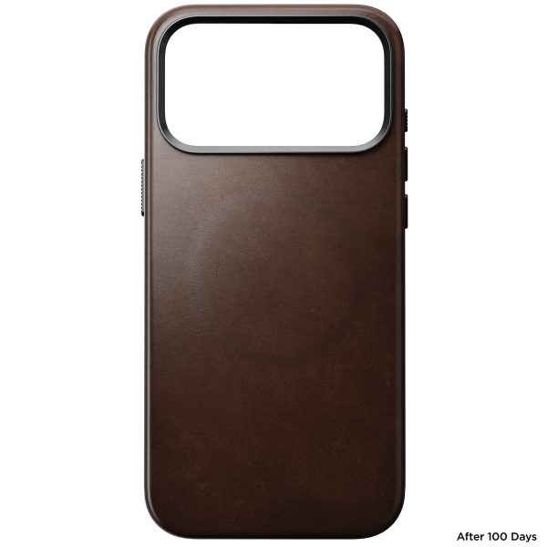 Nomad Traditional Leather Case rustic brown (Horween) - iPhone 18 Pro Max/17 Pro Max