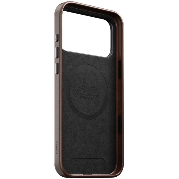 Nomad Traditional Leather Case rustic brown (Horween) - iPhone 18 Pro Max/17 Pro Max