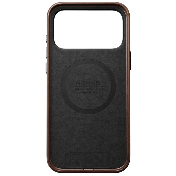 Nomad Traditional Leather Case rustic brown (Horween) - iPhone 18 Pro Max/17 Pro Max