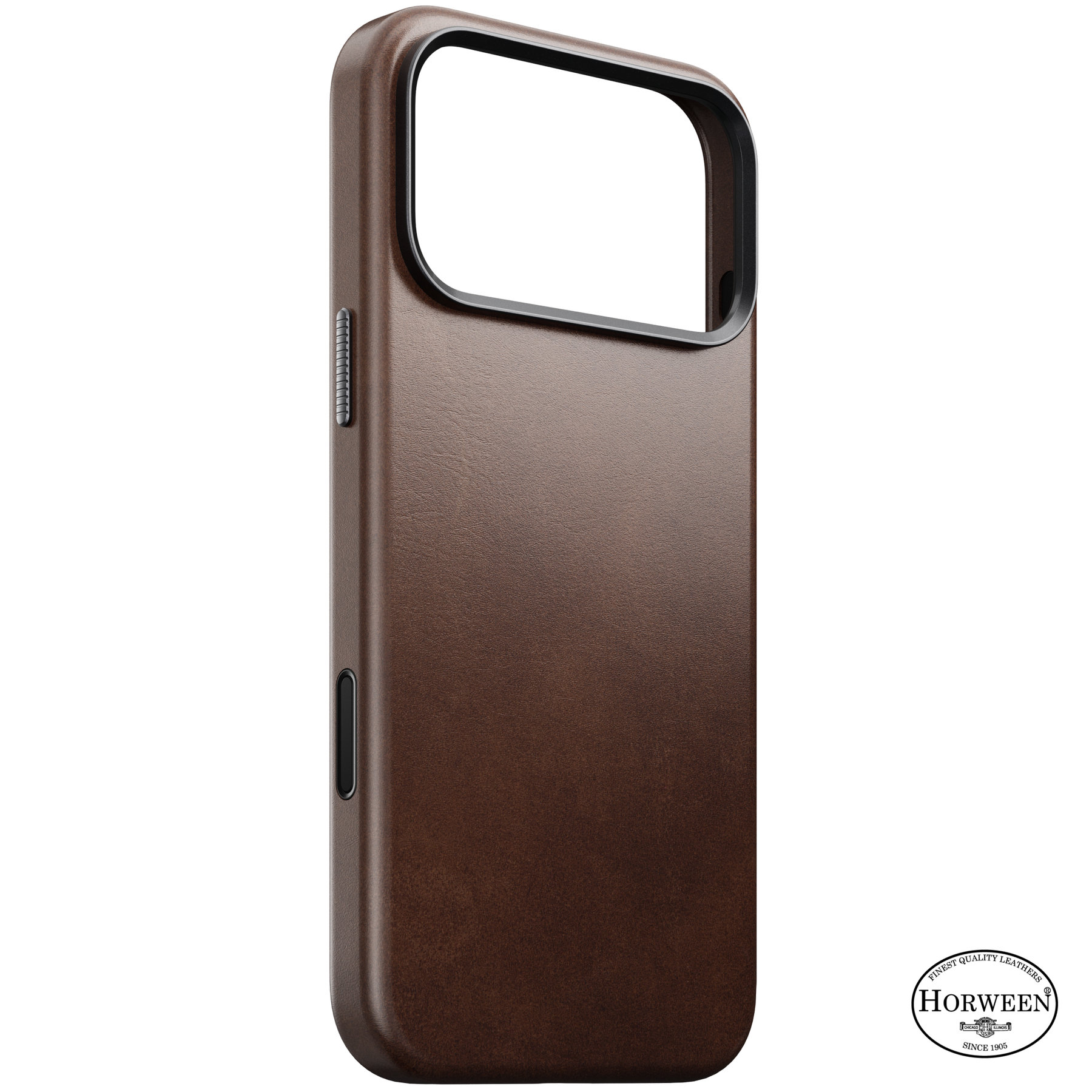Nomad Traditional Leather Case rustic brown (Horween) - iPhone 18 Pro Max/17 Pro Max