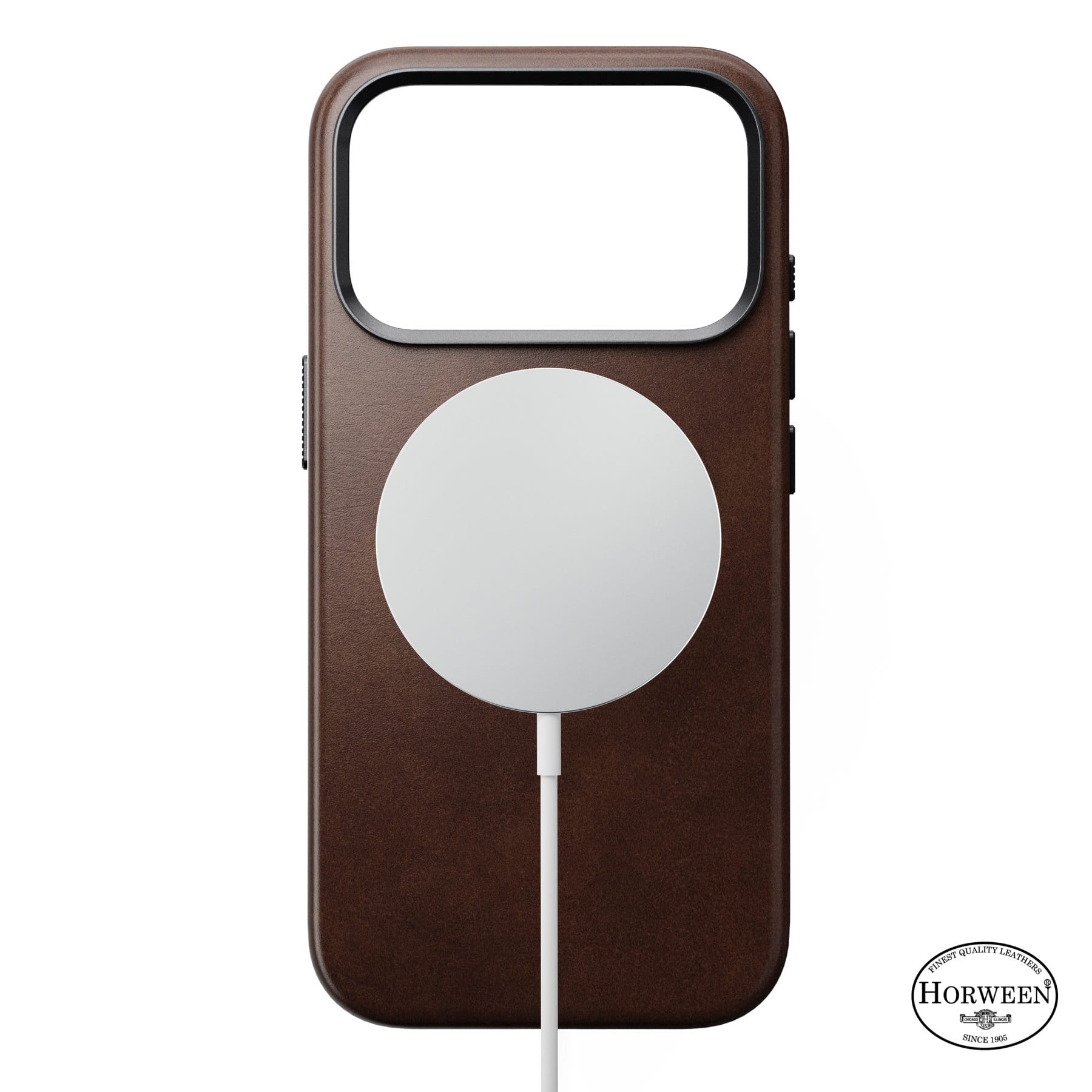 Nomad Traditional Leather Case rustic brown (Horween) - iPhone 18 Pro/17 Pro