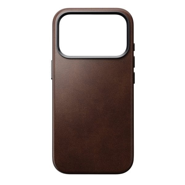Nomad Traditional Leather Case rustic brown (Horween) - iPhone 18 Pro/17 Pro