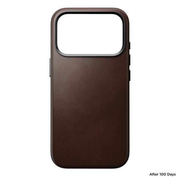 Nomad Traditional Leather Case rustic brown (Horween) - iPhone 18 Pro/17 Pro