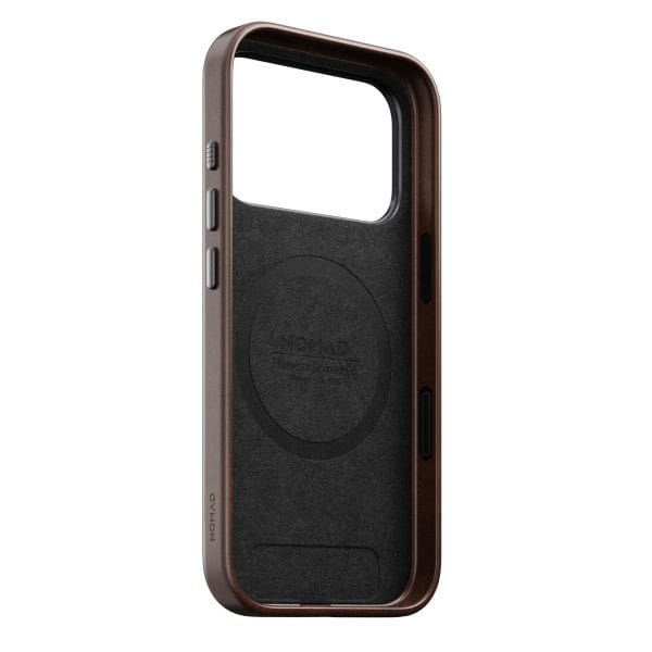 Nomad Traditional Leather Case rustic brown (Horween) - iPhone 18 Pro/17 Pro