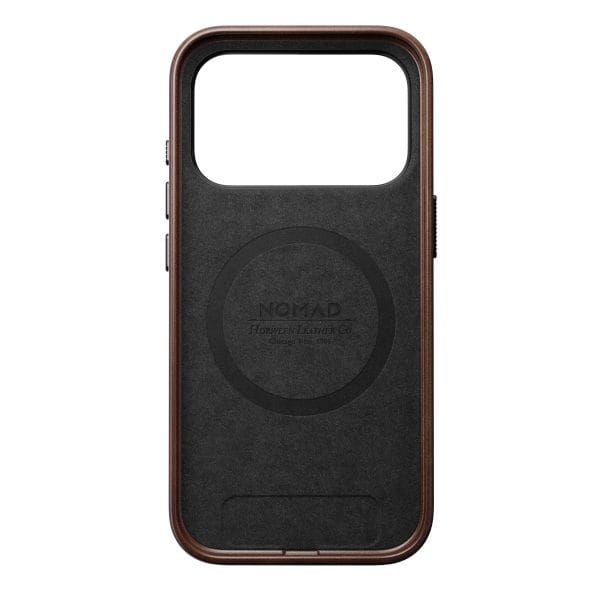 Nomad Traditional Leather Case rustic brown (Horween) - iPhone 18 Pro/17 Pro
