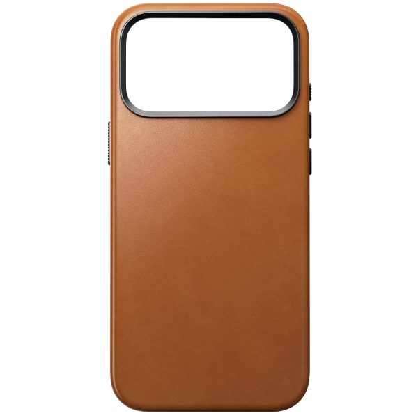 Nomad Traditional Leather Case saddle (Horween) - iPhone 18 Pro Max/17 Pro Max