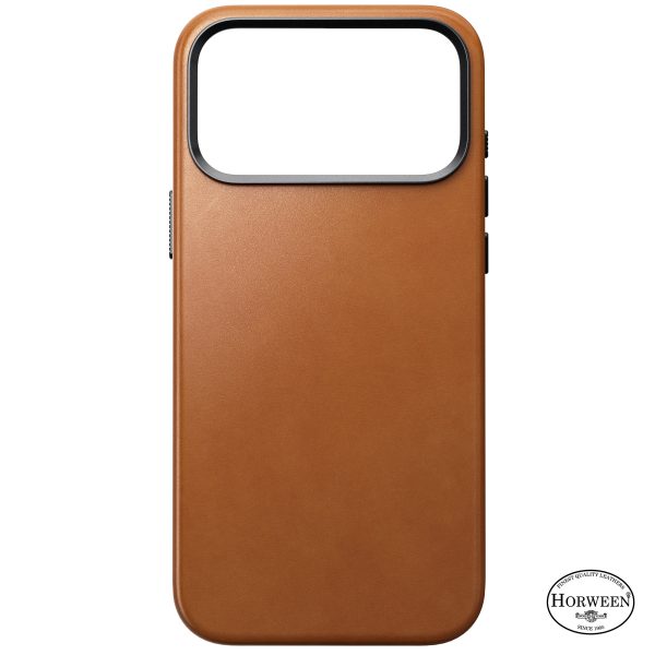 Nomad Traditional Leather Case saddle (Horween) - iPhone 18 Pro Max/17 Pro Max