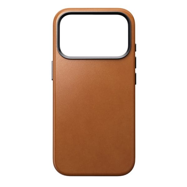 Nomad Traditional Leather Case saddle (Horween) - iPhone 18 Pro/17 Pro