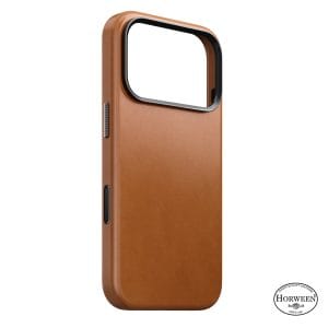 Θήκη iPhone 18 Pro 17 Pro Nomad Traditional Leather MagSafe Saddle Horween