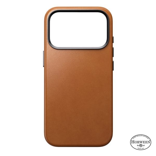 Nomad Traditional Leather Case saddle (Horween) - iPhone 18 Pro/17 Pro