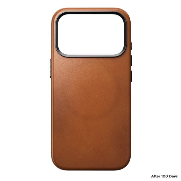 Nomad Traditional Leather Case saddle (Horween) - iPhone 18 Pro/17 Pro