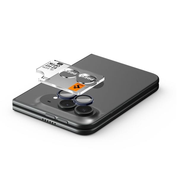 Spigen Glass tR EZ Fit Optik Pro 2 Pack black - iPhone Duo