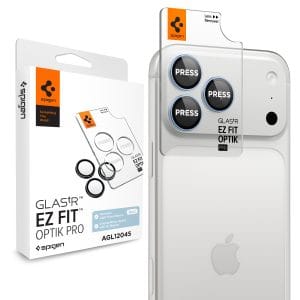 Τζάμι Προστασίας Κάμερας iPhone 18 Pro Max / 18 Pro Spigen Optik Pro EZ Fit 2-Pack Light Blue AGL12045