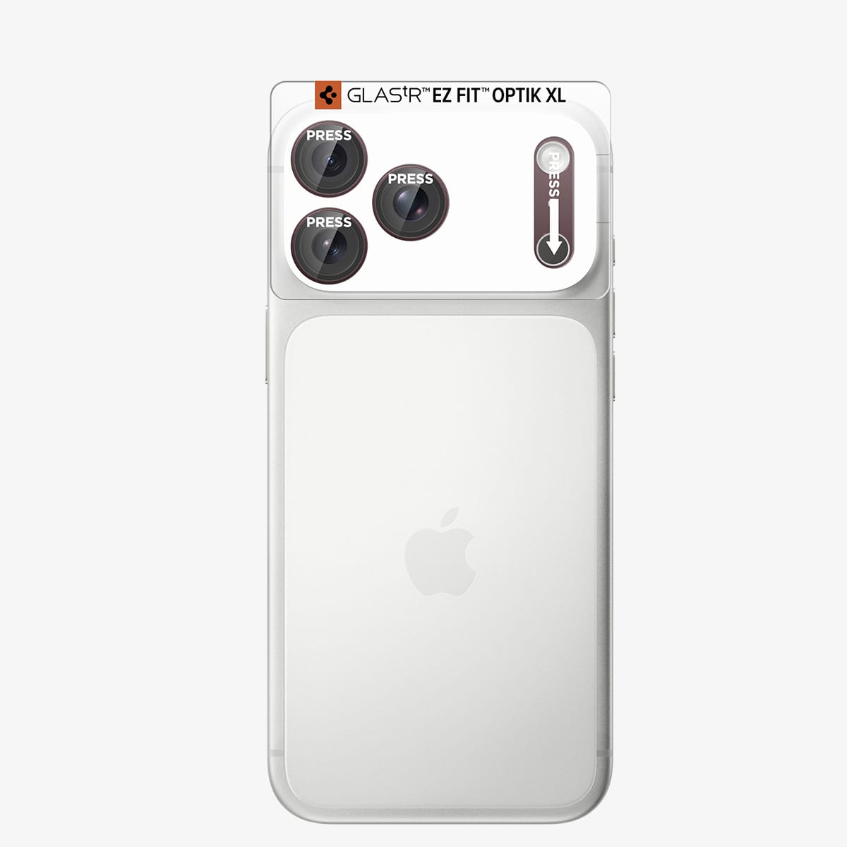 Spigen Glass tR EZ Fit Optik Pro XL 1 Pack dark cherry - iPhone 18 Pro Max