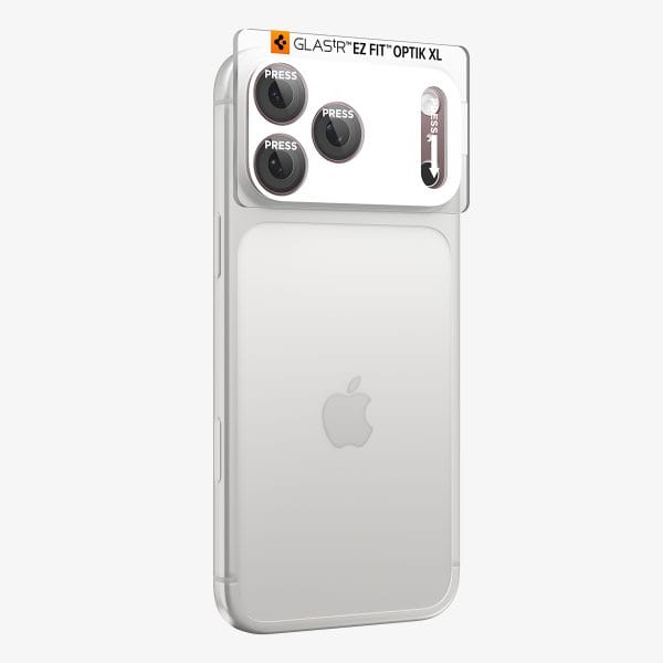 Spigen Glass tR EZ Fit Optik Pro XL 1 Pack dark cherry - iPhone 18 Pro Max