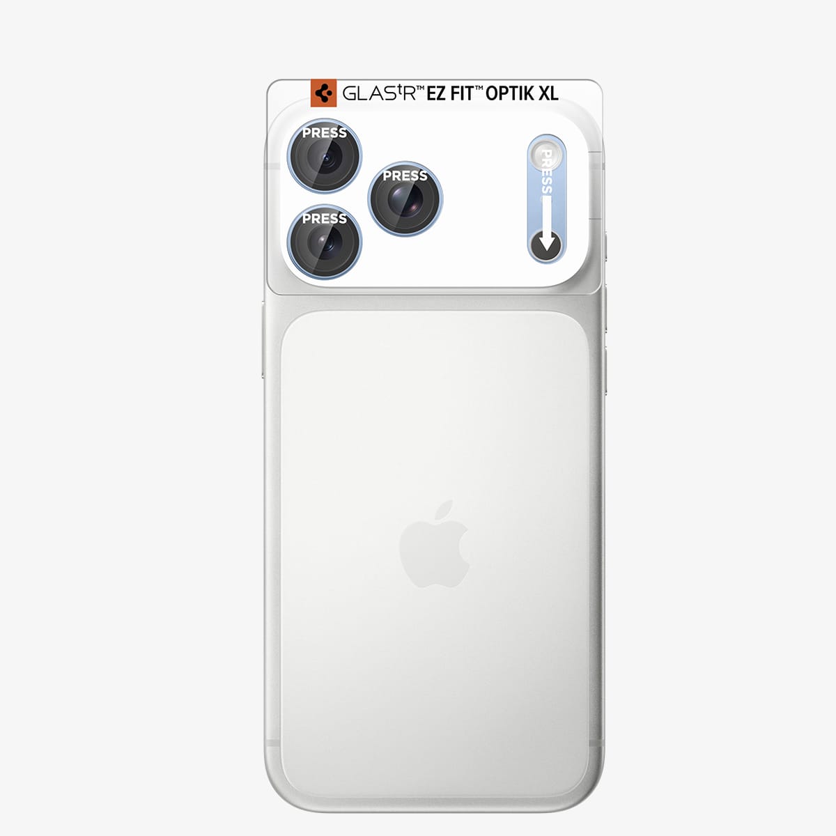 Spigen Glass tR EZ Fit Optik Pro XL 1 Pack light blue - iPhone 18 Pro Max