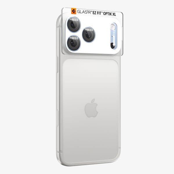 Spigen Glass tR EZ Fit Optik Pro XL 1 Pack light blue - iPhone 18 Pro Max