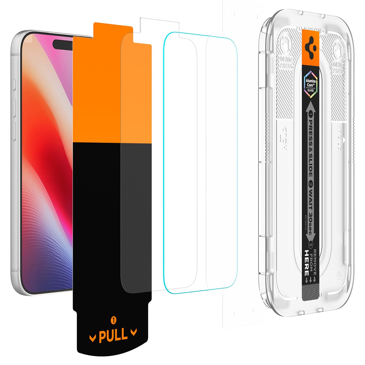 Spigen Glass tR EZ Fit Pro HD 2 Pack - iPhone 18 Pro Max/17 Pro Max/16 Pro Max