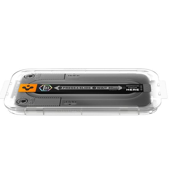Spigen Glass tR EZ Fit Pro HD 2 Pack - iPhone 18 Pro/17 Pro/17/16 Pro