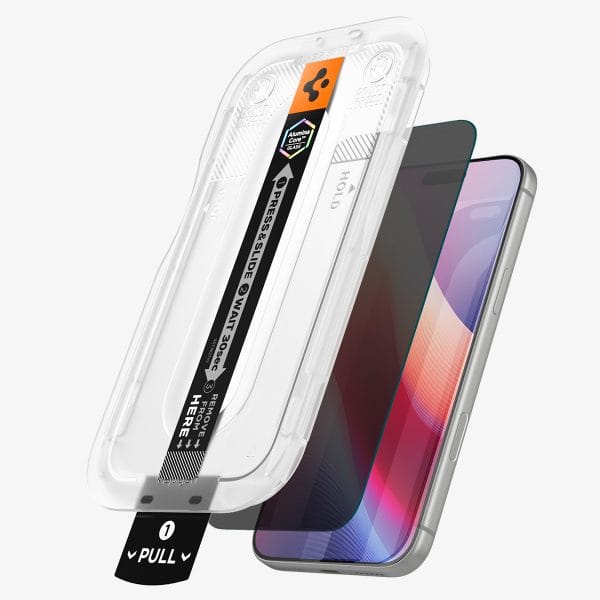 Spigen Glass tR EZ Fit Pro HD (Privacy) 1 Pack - iPhone 18 Pro