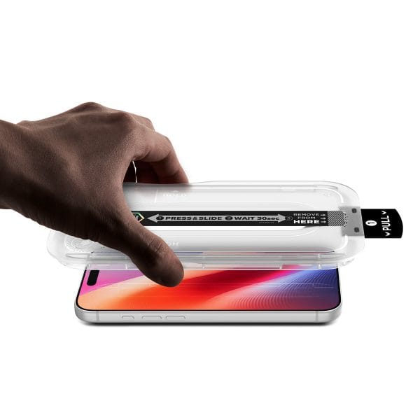 Spigen Glass tR EZ Fit Pro HD (Privacy) 2 Pack - iPhone 18 Pro Max