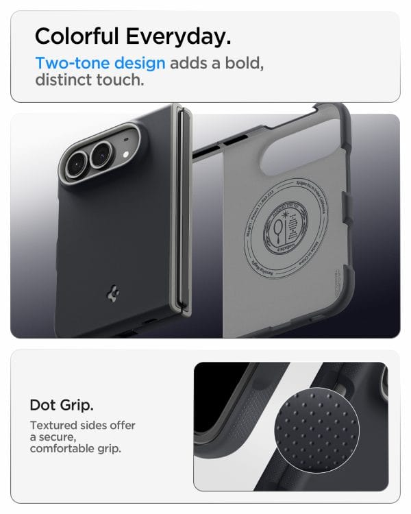 Spigen Nano Pop MagSafe black sesame - iPhone Duo