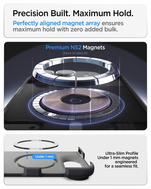 Spigen Nano Pop MagSafe black sesame - iPhone Duo
