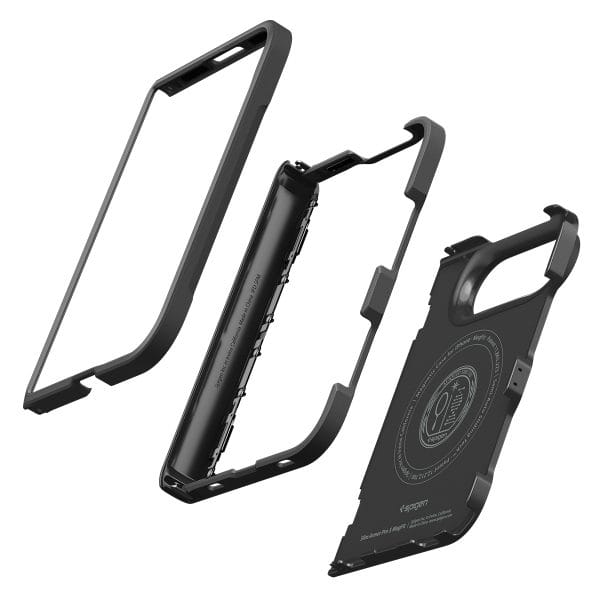 Spigen Slim Armor Pro S MagSafe black - iPhone Duo
