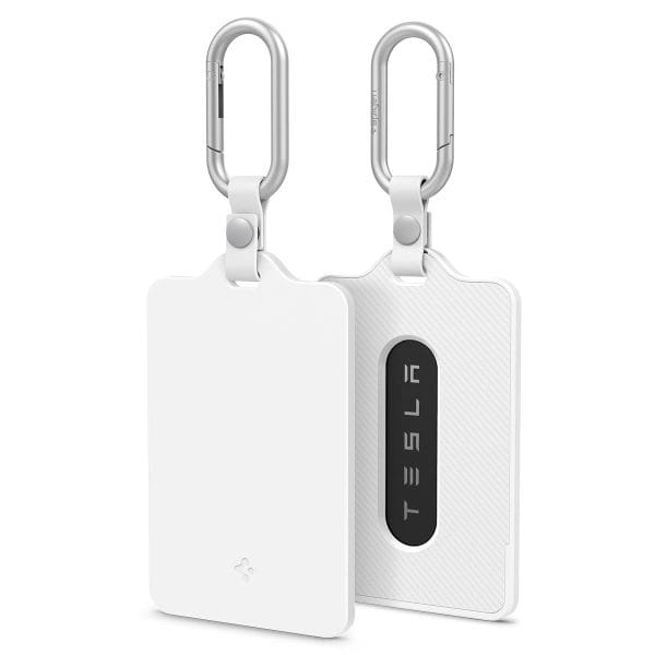 Spigen Tesla Card Holder 1 Pack white - Tesla Key Card