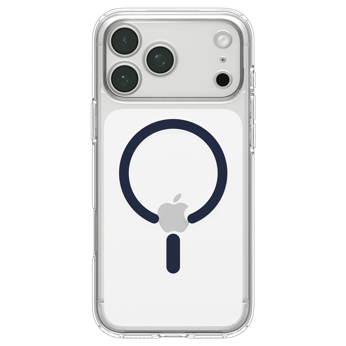 Spigen Ultra Hybrid MagSafe clear deep blue - iPhone 18 Pro/17 Pro
