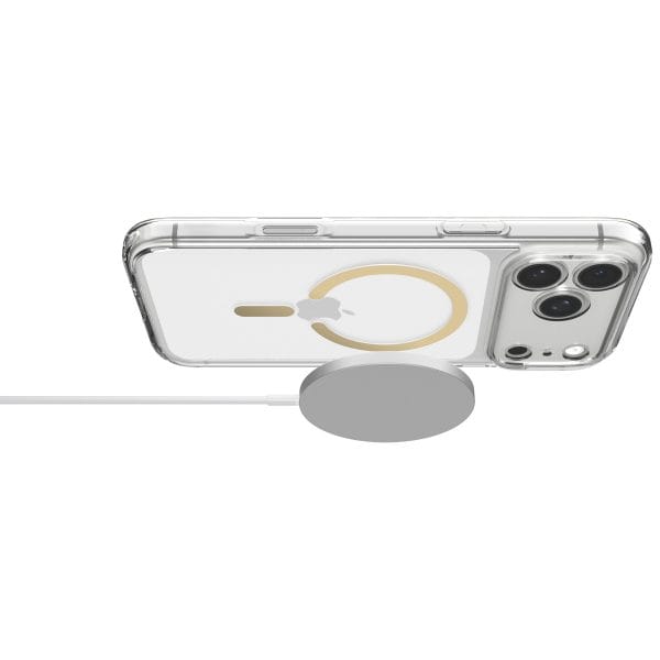 Spigen Ultra Hybrid MagSafe clear gold - iPhone 18 Pro/17 Pro