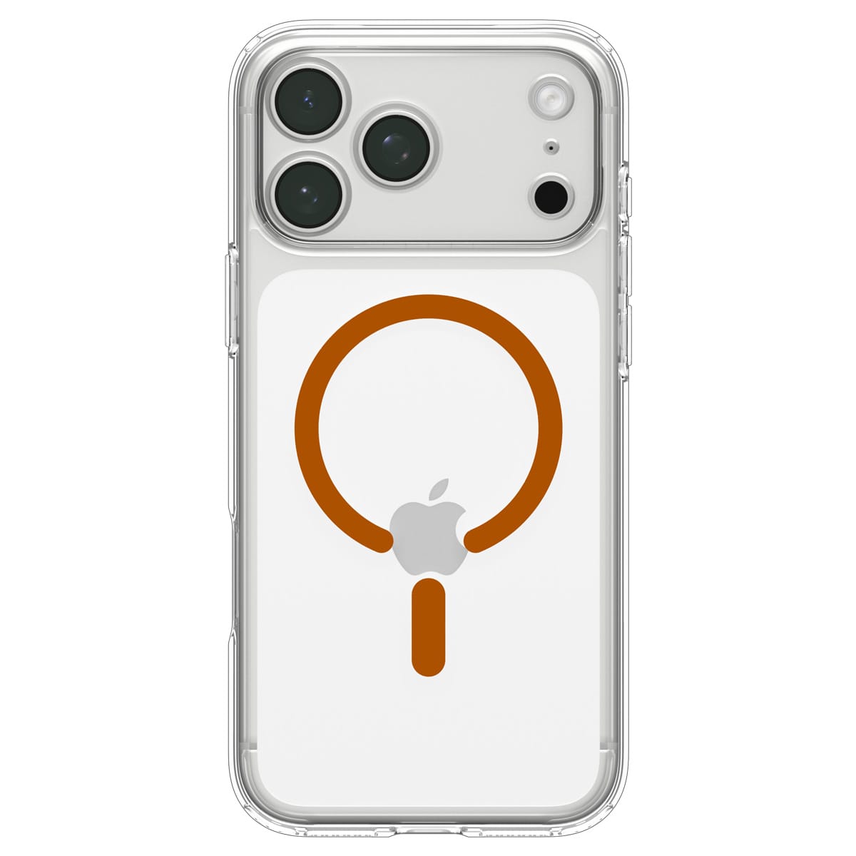 Spigen Ultra Hybrid MagSafe clear orange - iPhone 18 Pro Max/17 Pro Max