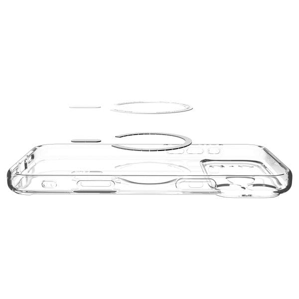 Spigen Ultra Hybrid MagSafe clear orange - iPhone 18 Pro Max/17 Pro Max