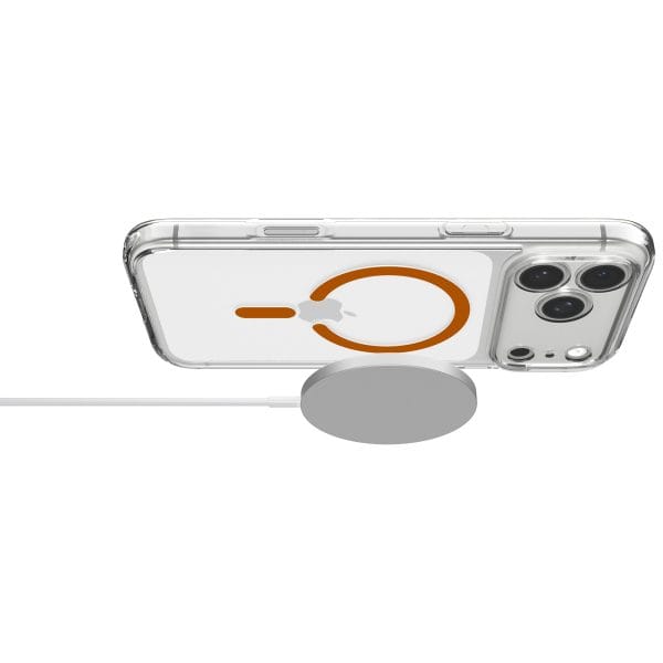 Spigen Ultra Hybrid MagSafe clear orange - iPhone 18 Pro Max/17 Pro Max