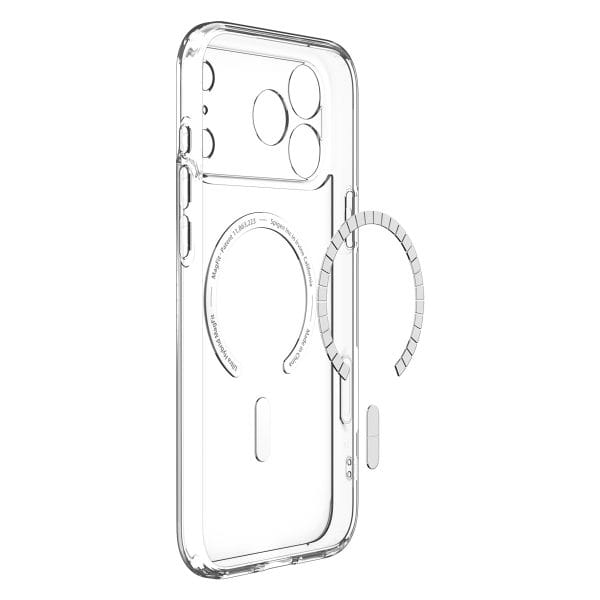 Spigen Ultra Hybrid MagSafe clear white - iPhone 18 Pro/17 Pro